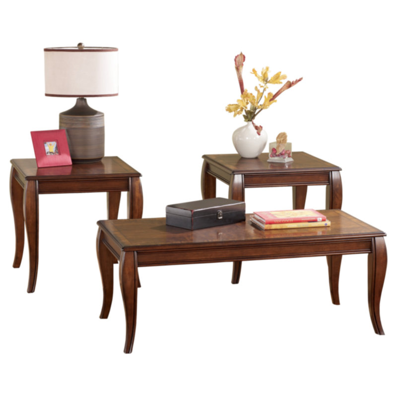 Charlton Home Crutchfield 3 Piece Coffee Table Set & Reviews Wayfair